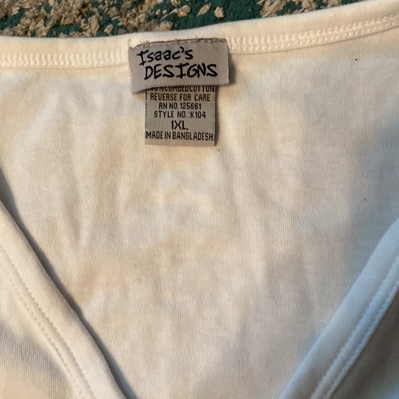 Sparkle Palm Tree Tee Shirt XL - Picture 4 of 5